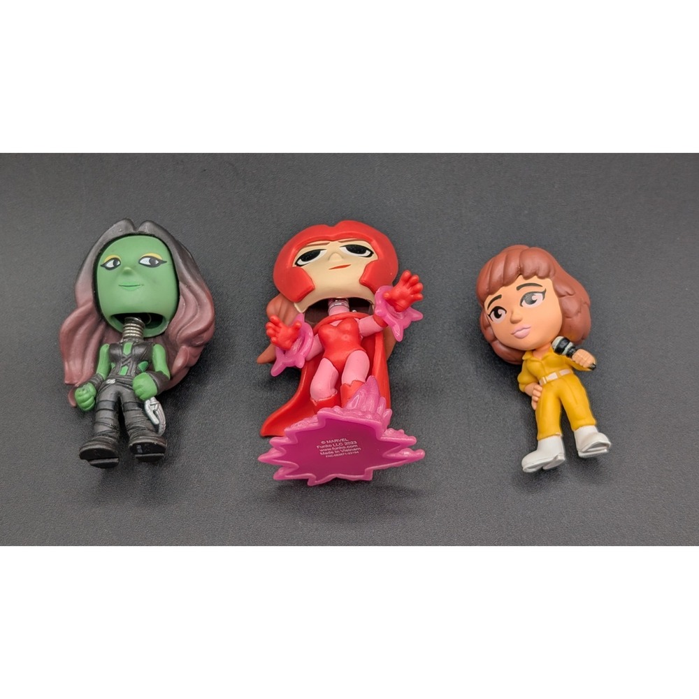 Funko Mystery Minis Lot of Three 2.5" Vinyl Figures (TMNT, Marvel, Avengers)